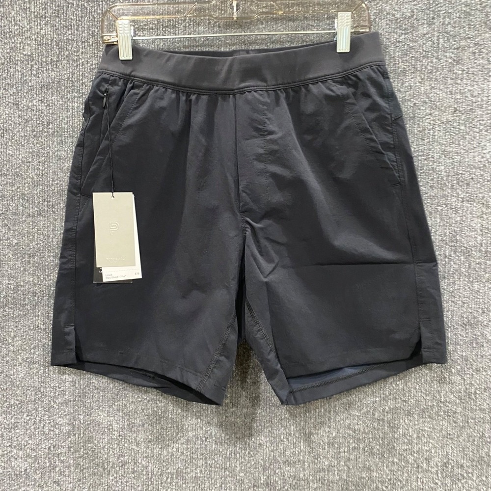 Public Rec Flex Short Lined Mens 30 Black Running Athletic Shorts 7.5 Inseam NWT